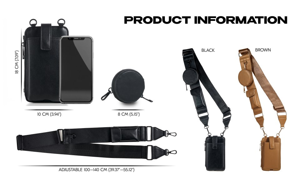 Bolsas Crossbody para Teléfono Estilizadas para un Estilo de Vida Activo | Calidad Premium y Diseño Versátil