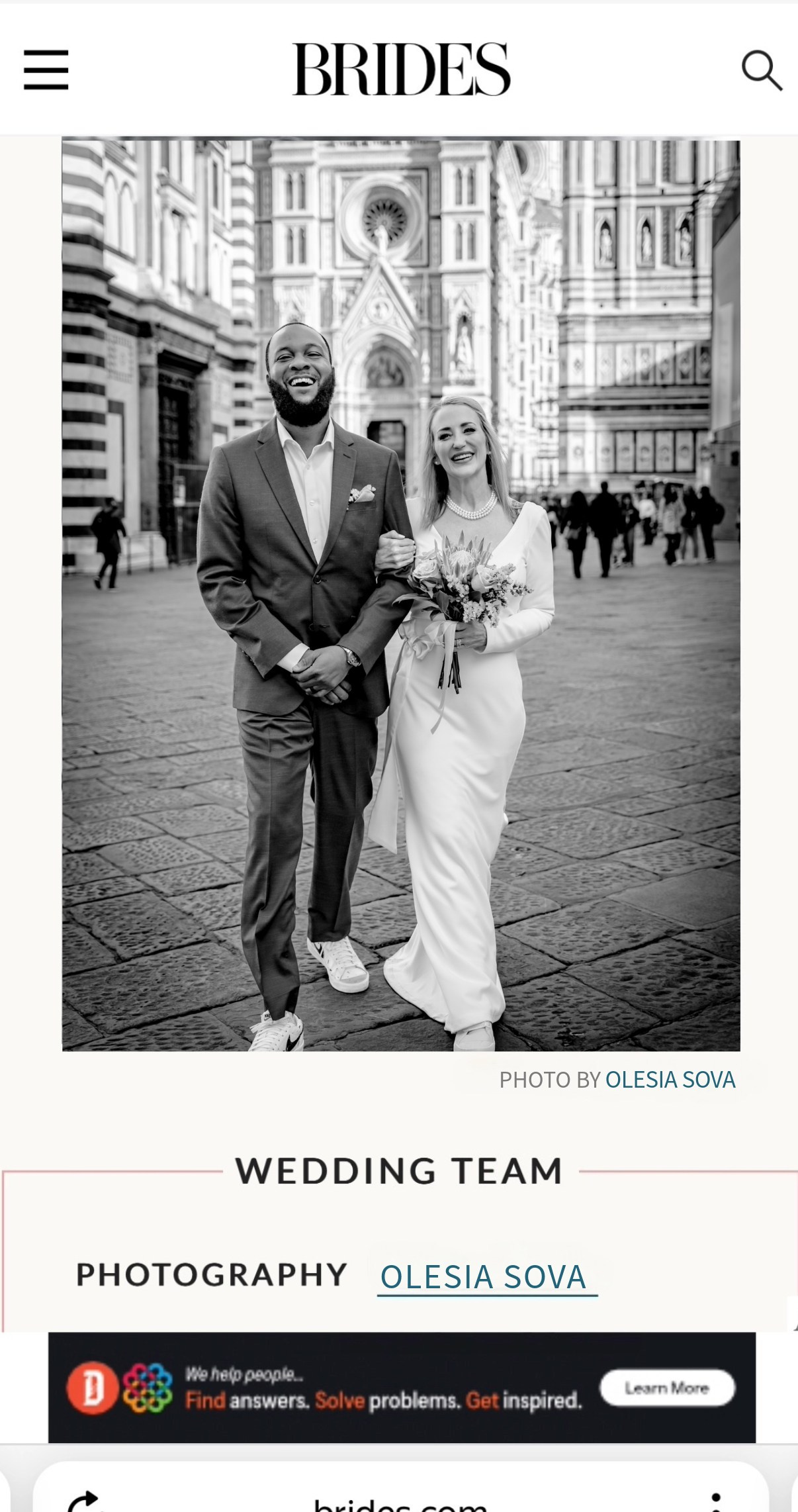 BRIDES. Wedding Photographer in Italy