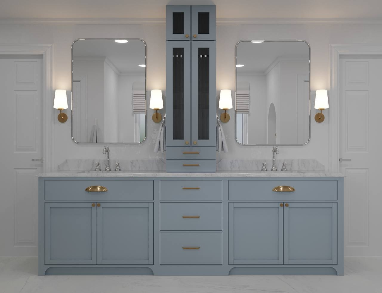 Blue Bathroom. Andrei Subochev