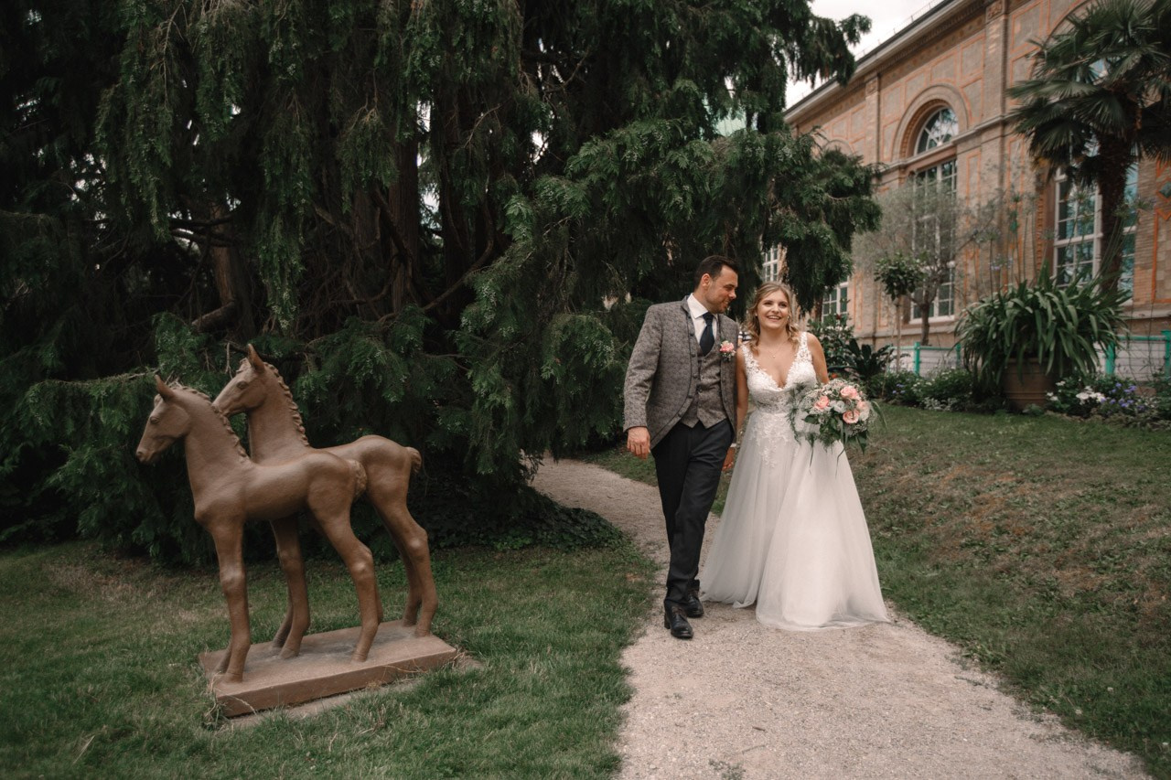 Kirchliche Hochzeit Rheinterrassen Karlsruhe – Noelia & Timo | Hochzeitsfotograf & Videograf