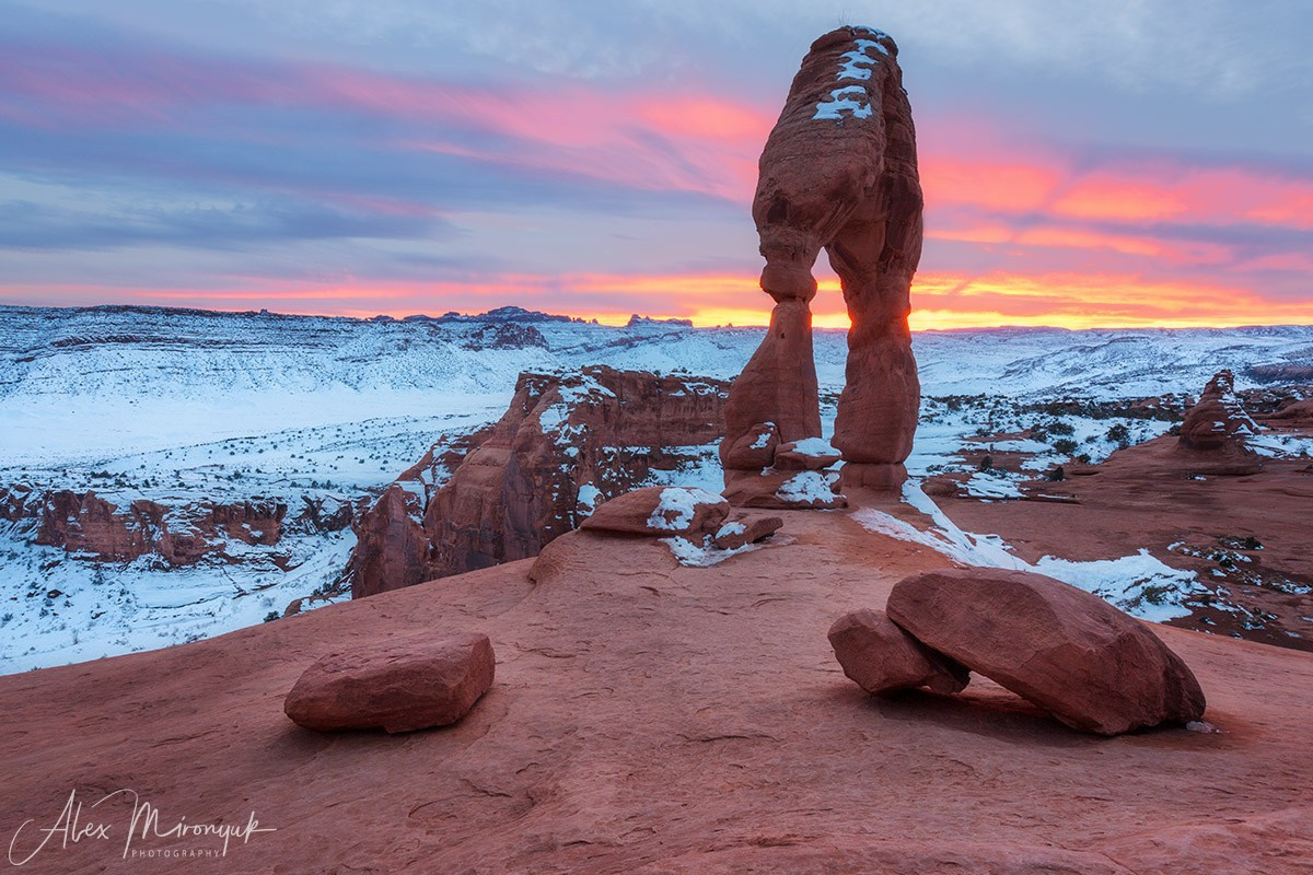 New Year In Utah. Pet, Senior, Landscape, portrait studio, photographer in Miami and Sou