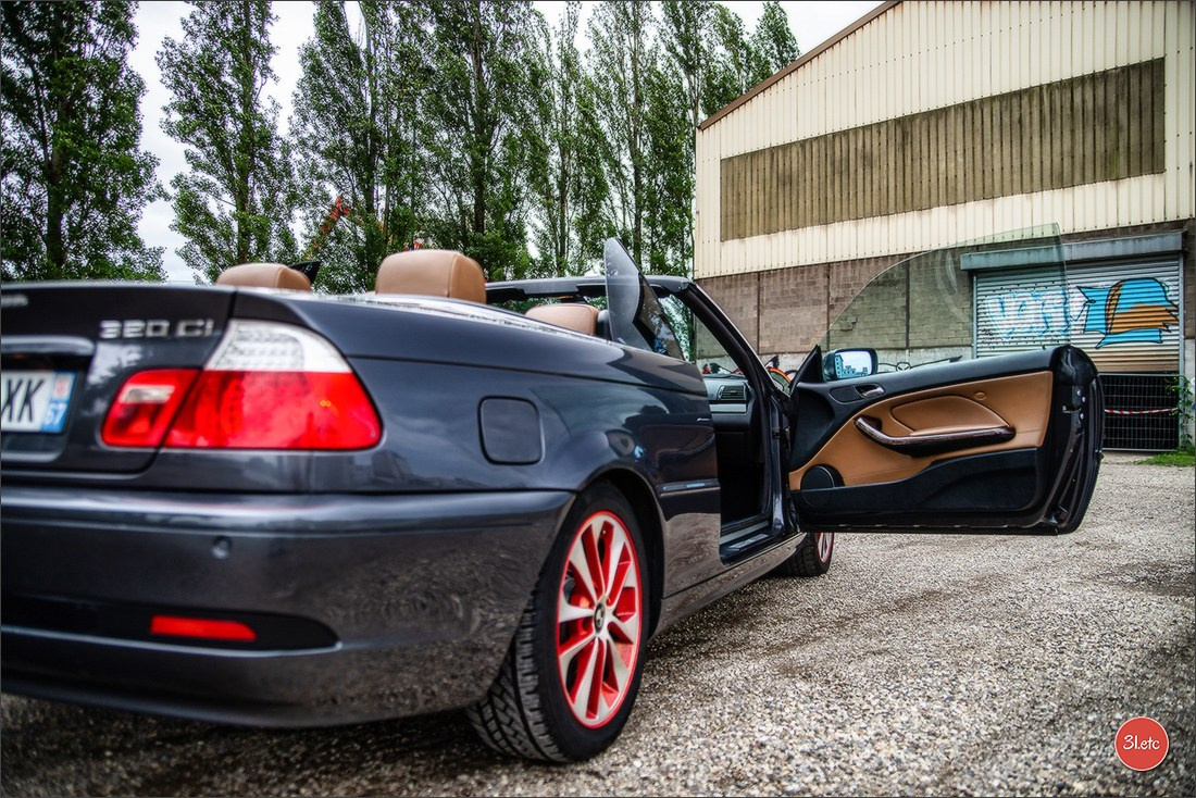 BMW SERIE 3 phase 2 de 2005 Version: 320ci 2.2i L6 Cabriolet. Photographe à Strasbourg | Portraits, Studio, Enfants, Événements
