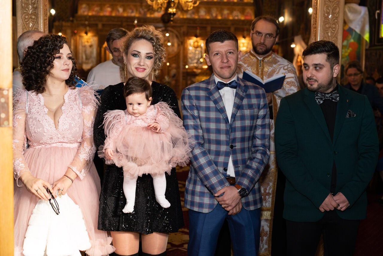 Fotografii botez Rebeca Georgiana. Fotograf Alin Stefan