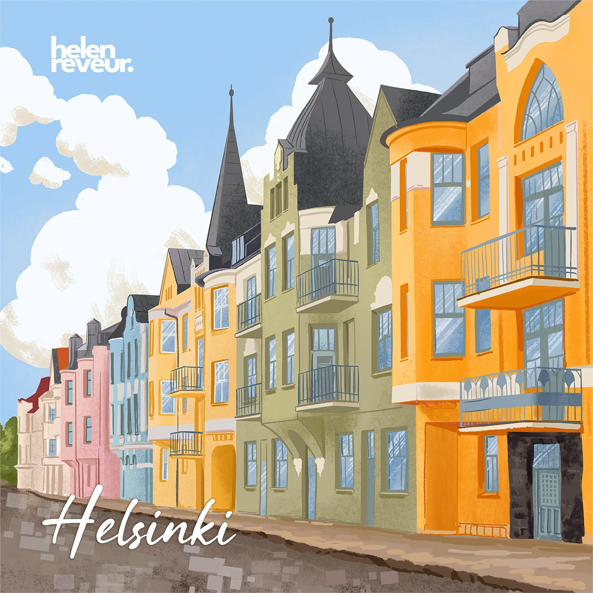 Raster Illustrations. Helen Reveur | Illustrator & Brand Designer | Ready-Made & Custom Illustrations
