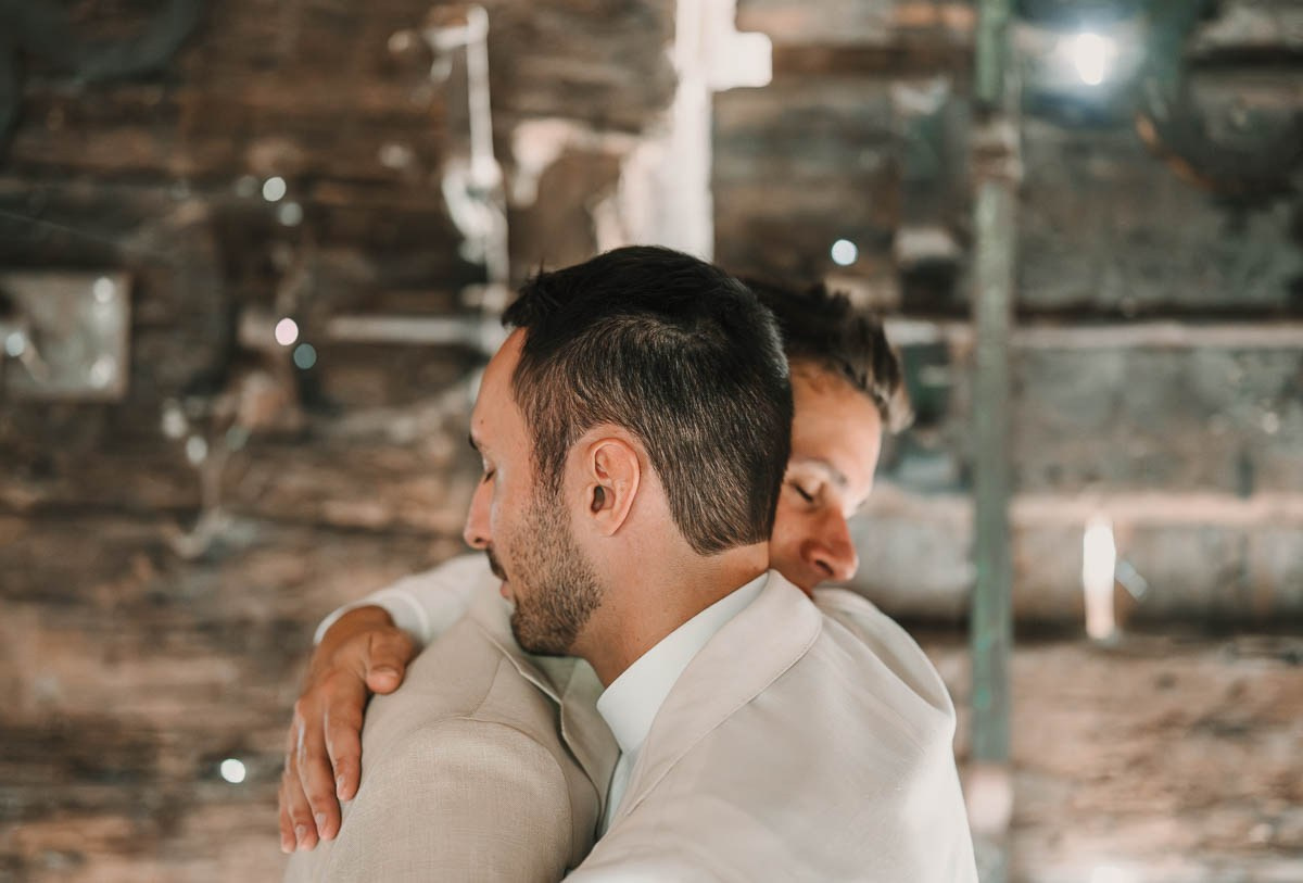 Francesco e Leonardo matrimonio presso la tenuta Le Risare Italia. Lorenzo Mazzega Wedding | Fotografo Matrimonio Milano | Reportage