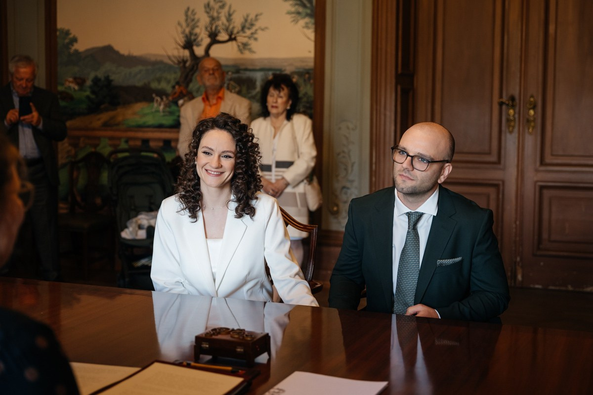 Civil Wedding at Schloss Philippsruhe in Hanau. Wedding photographer & videographer Frankfurt | Denis Mirosnik