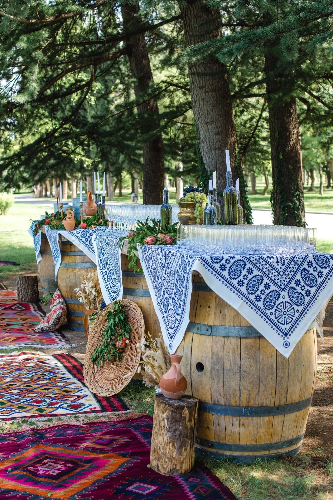 Wedding at Chateau Mukhrani L’Orangerie. Art Event Studio — Wedding in Georgia 💜