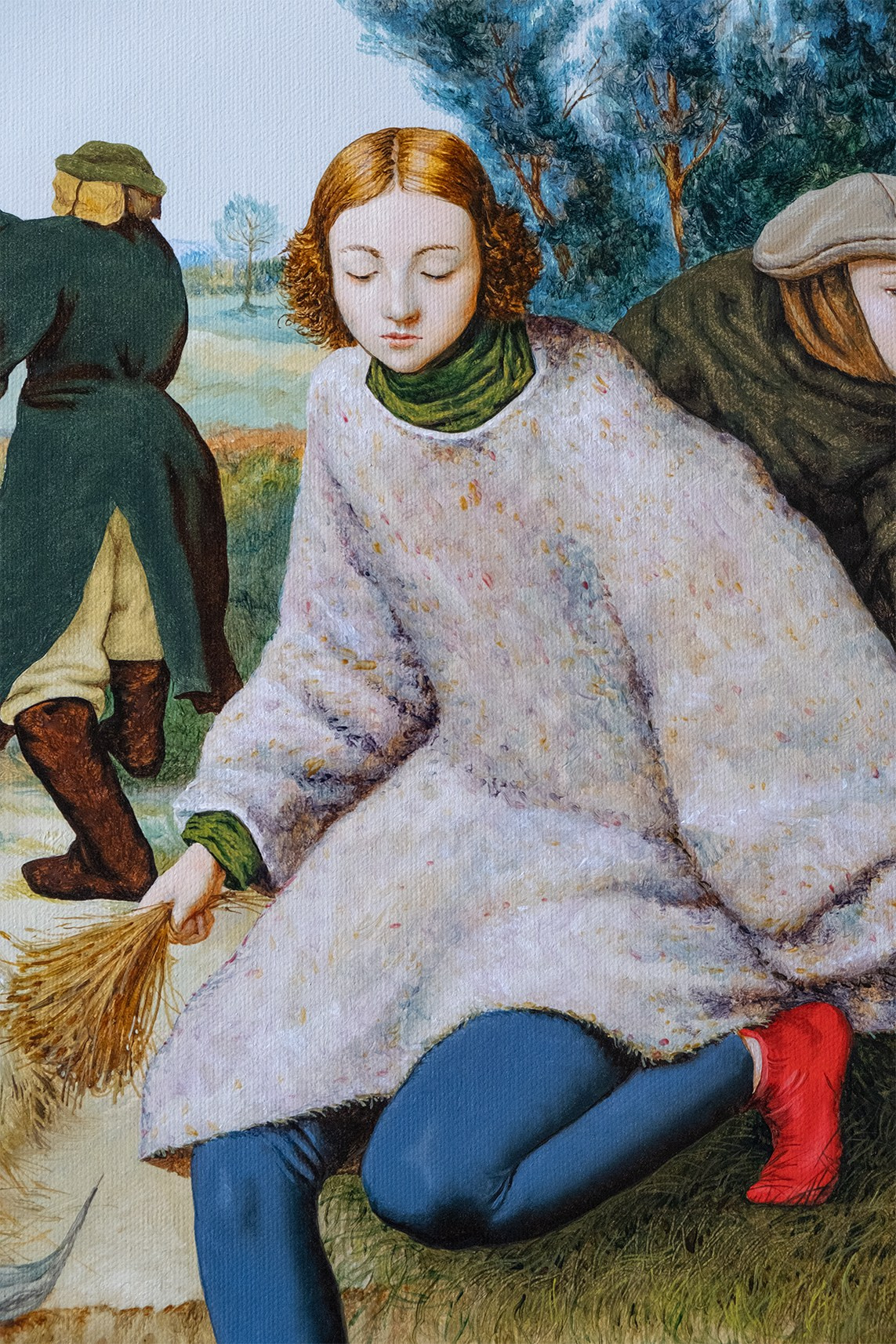 The girl in red socks. Paul Rog