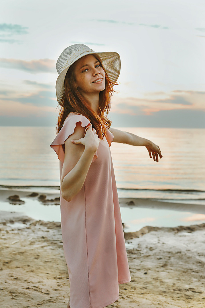 Портретная фотосессия на море. Fotogrāfs Rīgā — Katerina Gordik