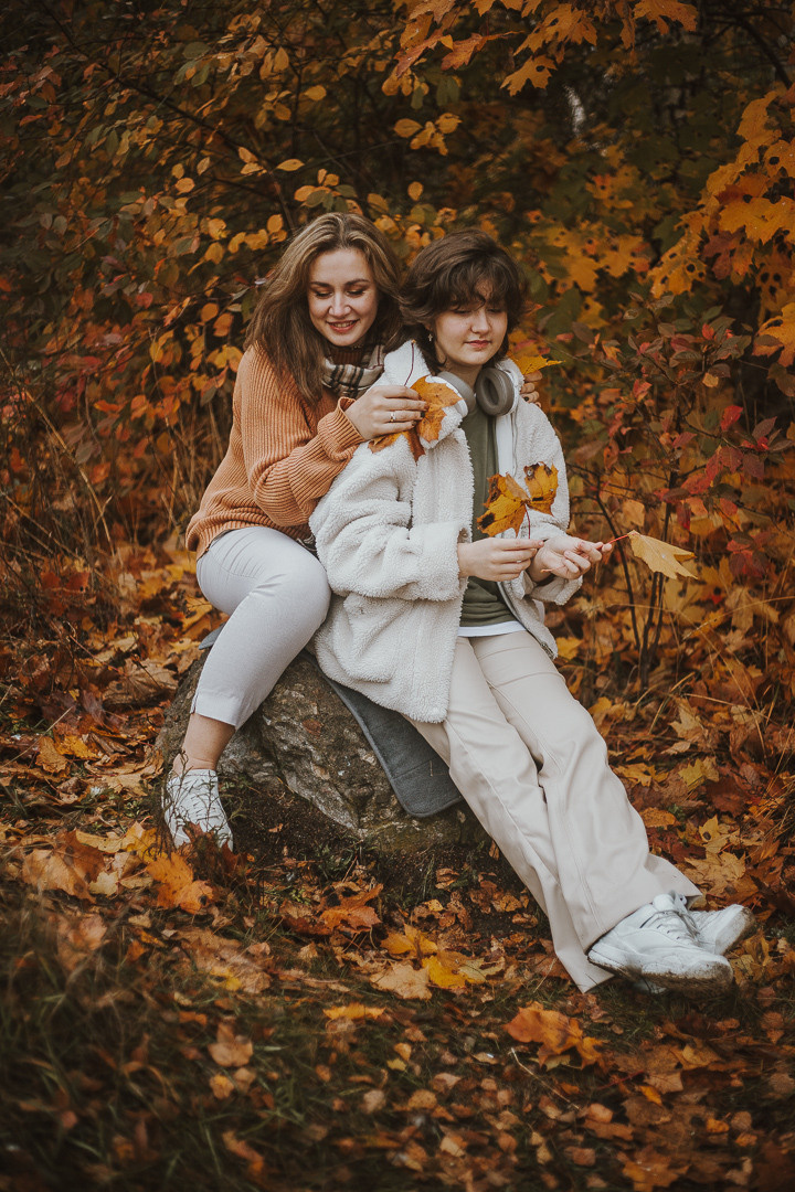 Семейная осеньнаяя фотосессия в Риге  Ģimenes rudens fotosesija Rīgā. Fotogrāfs Rīgā — Katerina Gordik