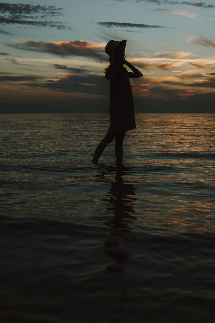 Портретная фотосессия на море. Fotogrāfs Rīgā — Katerina Gordik