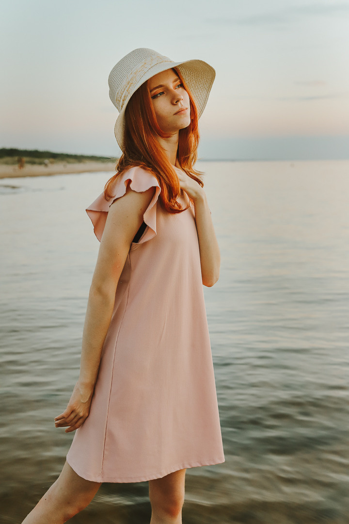 Портретная фотосессия на море. Fotogrāfs Rīgā — Katerina Gordik