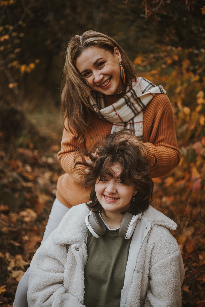 Семейная осеньнаяя фотосессия в Риге  Ģimenes rudens fotosesija Rīgā. Fotogrāfs Rīgā — Katerina Gordik