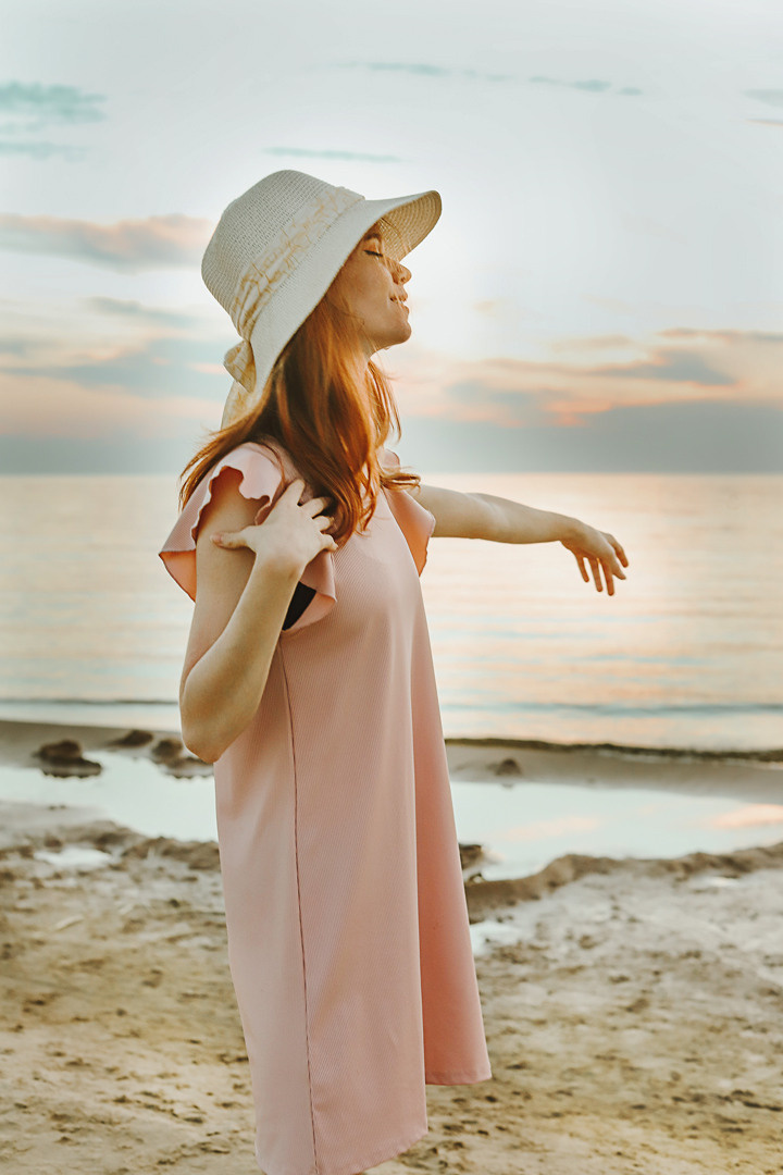 Портретная фотосессия на море. Fotogrāfs Rīgā — Katerina Gordik