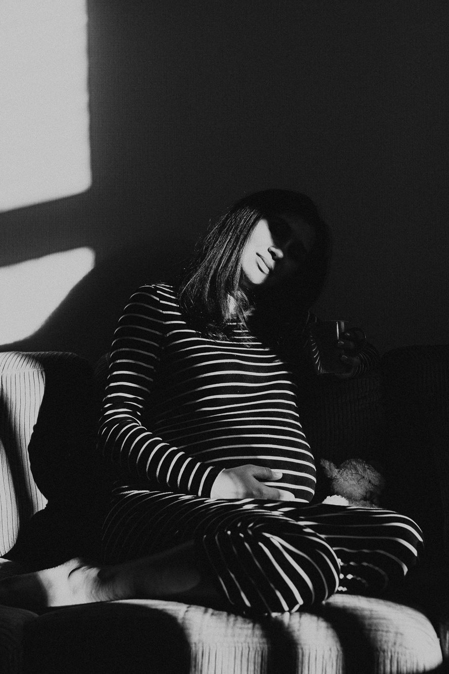 Gaidot mazuli ziemā ar klavierēm, karstu tēju un sniegpārslām