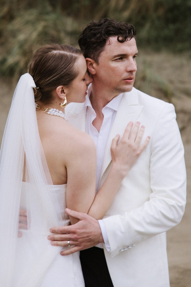 Anastasia & Alex (Freie Trauung am Meer in Holland - nur zu zweit). Hochzeitfotografin Düsseldorf, NRW Nadja Holzmann