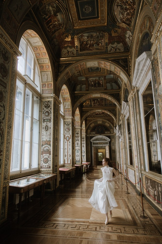 Anna & David (Hochzeitsfotoshooting im Museum). Familien & Hochzeitfotografin Nadja Holzmann