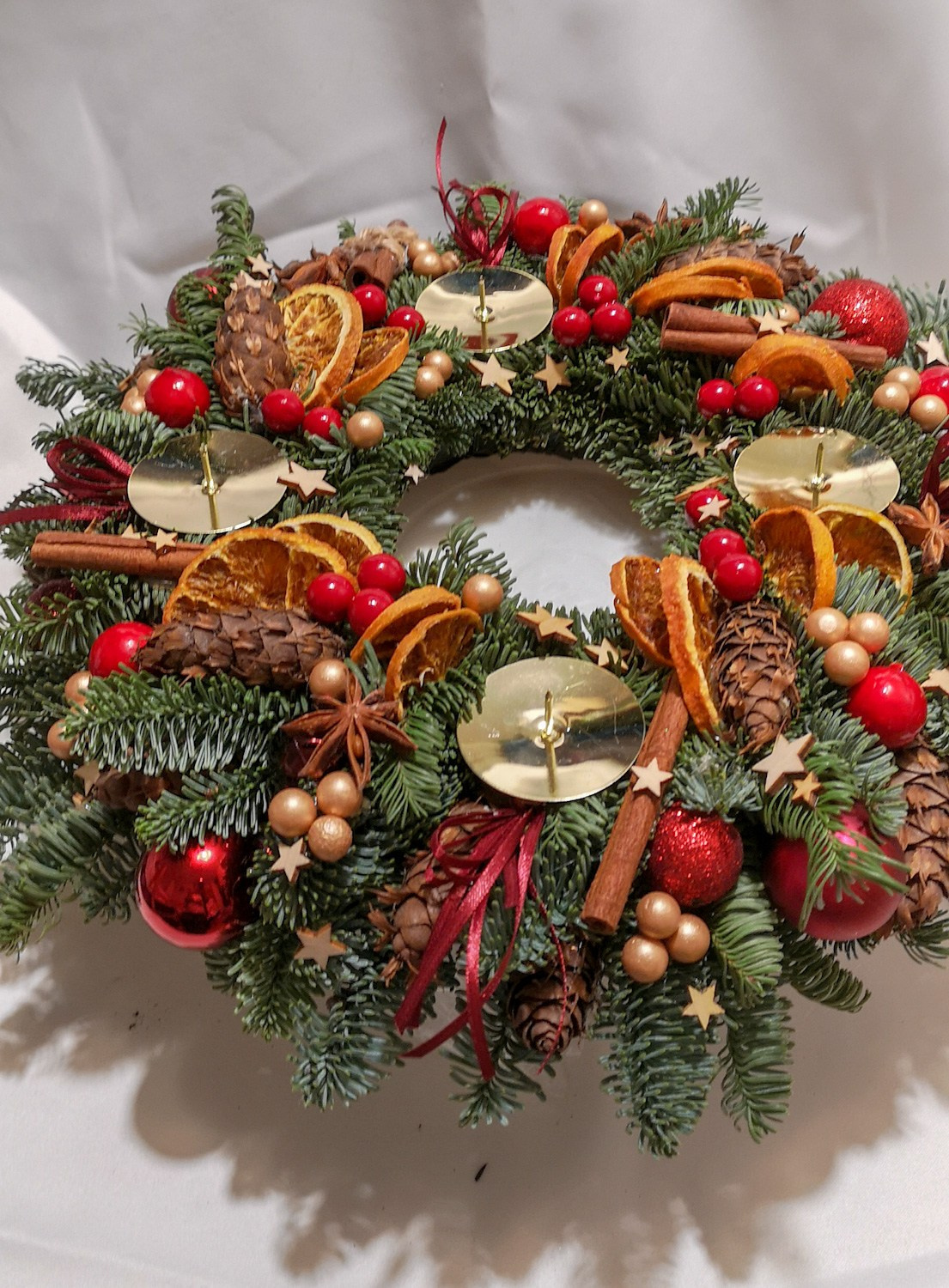 Adventes vainadziņi. Event design, decoration, floristry, gift, Irina Novika, Riga, Latvia