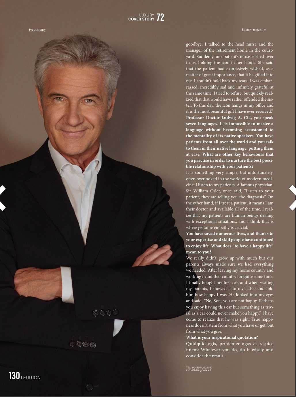 Luxury International. Photographer in Vienna Ksenia Kogler