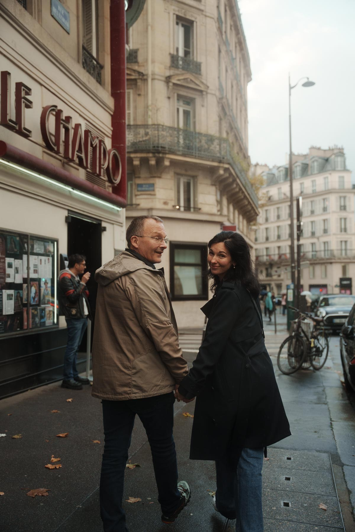 Katerina & Åge in rainy Paris. Фотограф в Париже Полина Осипова