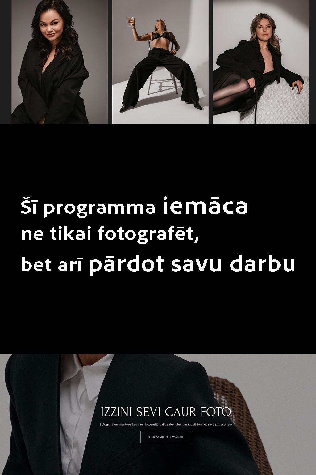 Mentorings - nadjaphoto.com. Sieviešu fotogrāfe Nadja Kraukle