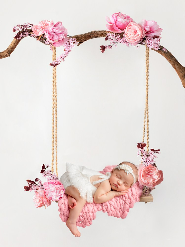 Sesja noworodkowa dla dziewczynki w Trójmieście - Natalia Lucko