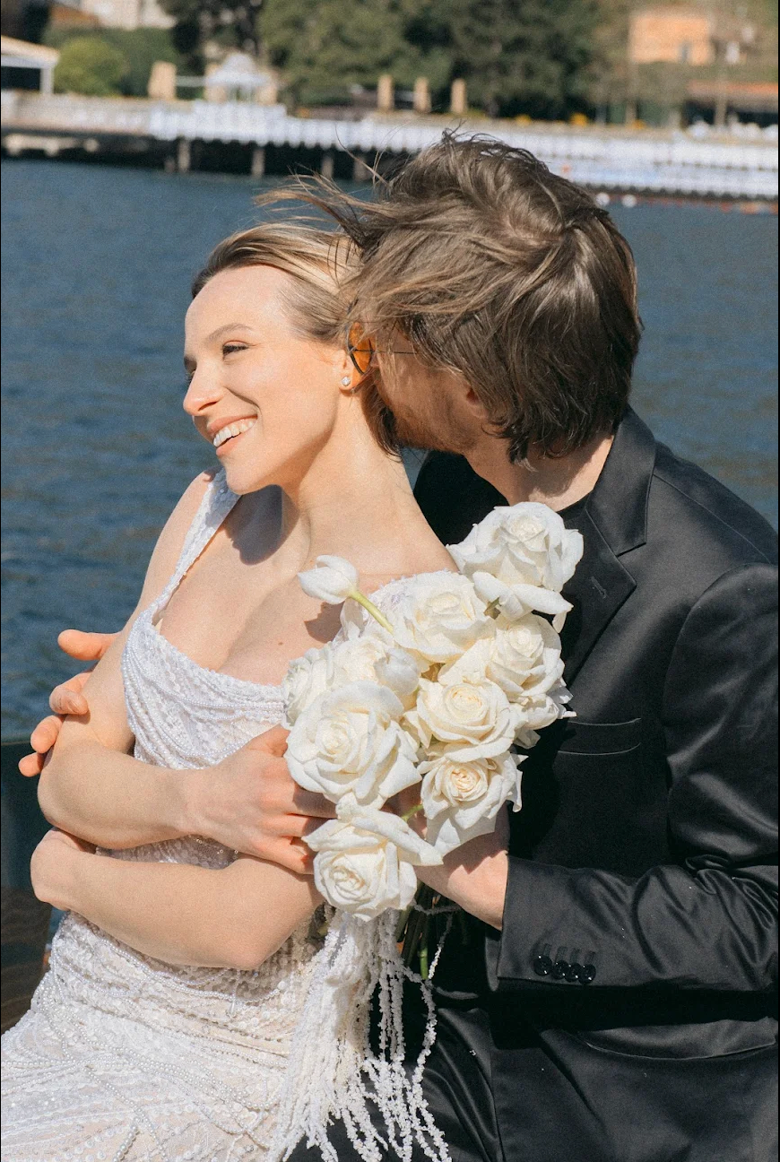 Romantic Lake Como Boat Wedding. Анастасия Бучинская фотограф в Милане