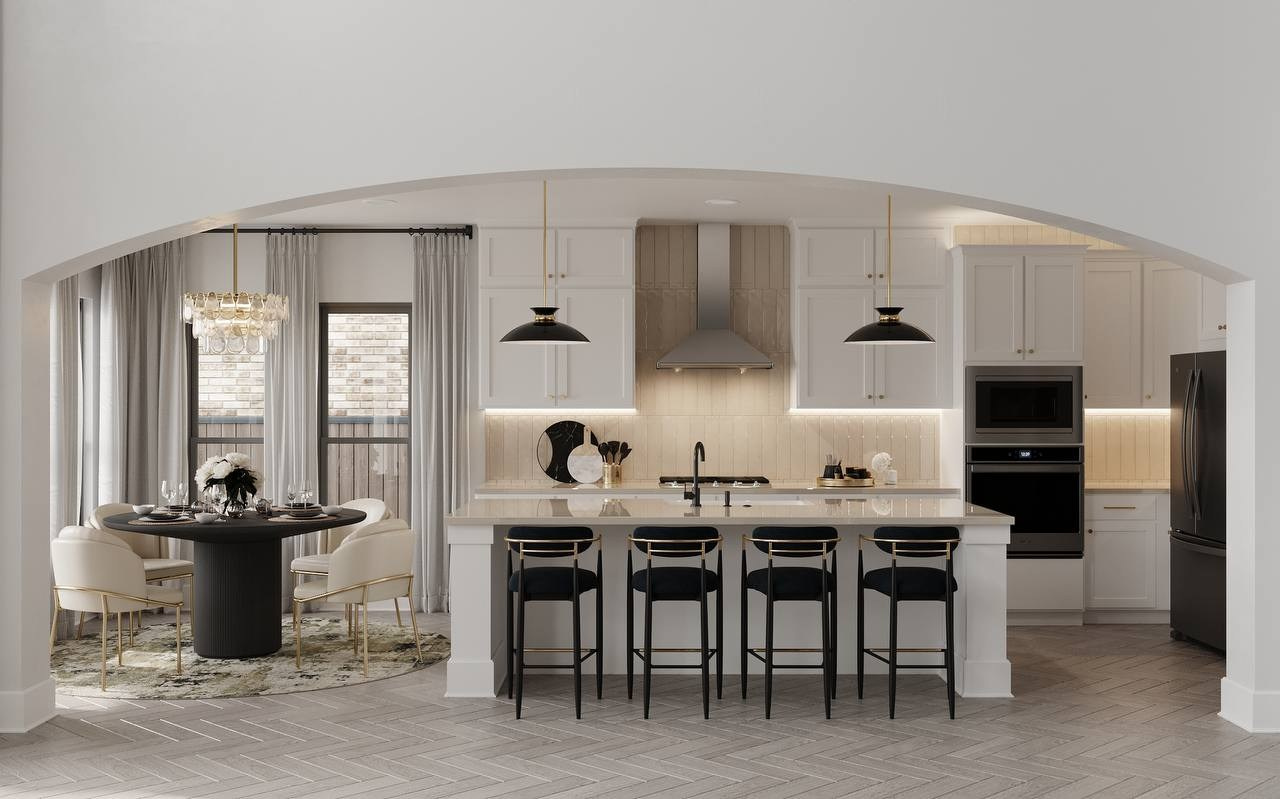 Open Concept Kitchen. Andrei Subochev