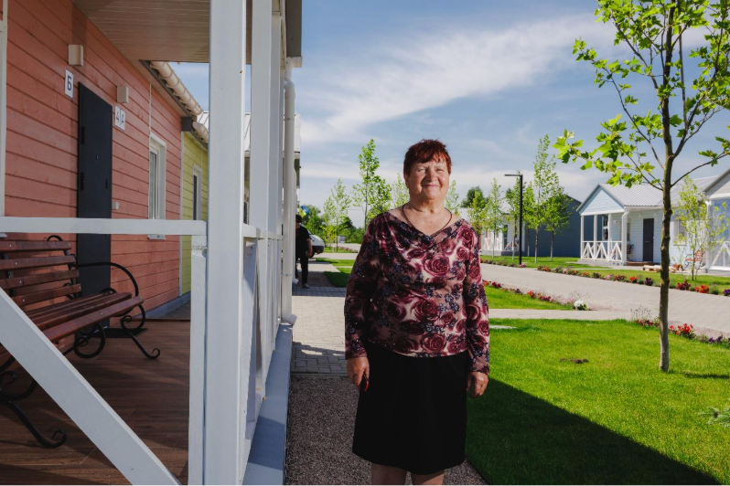 Halyna Bondarenko. Senior Chudo Village