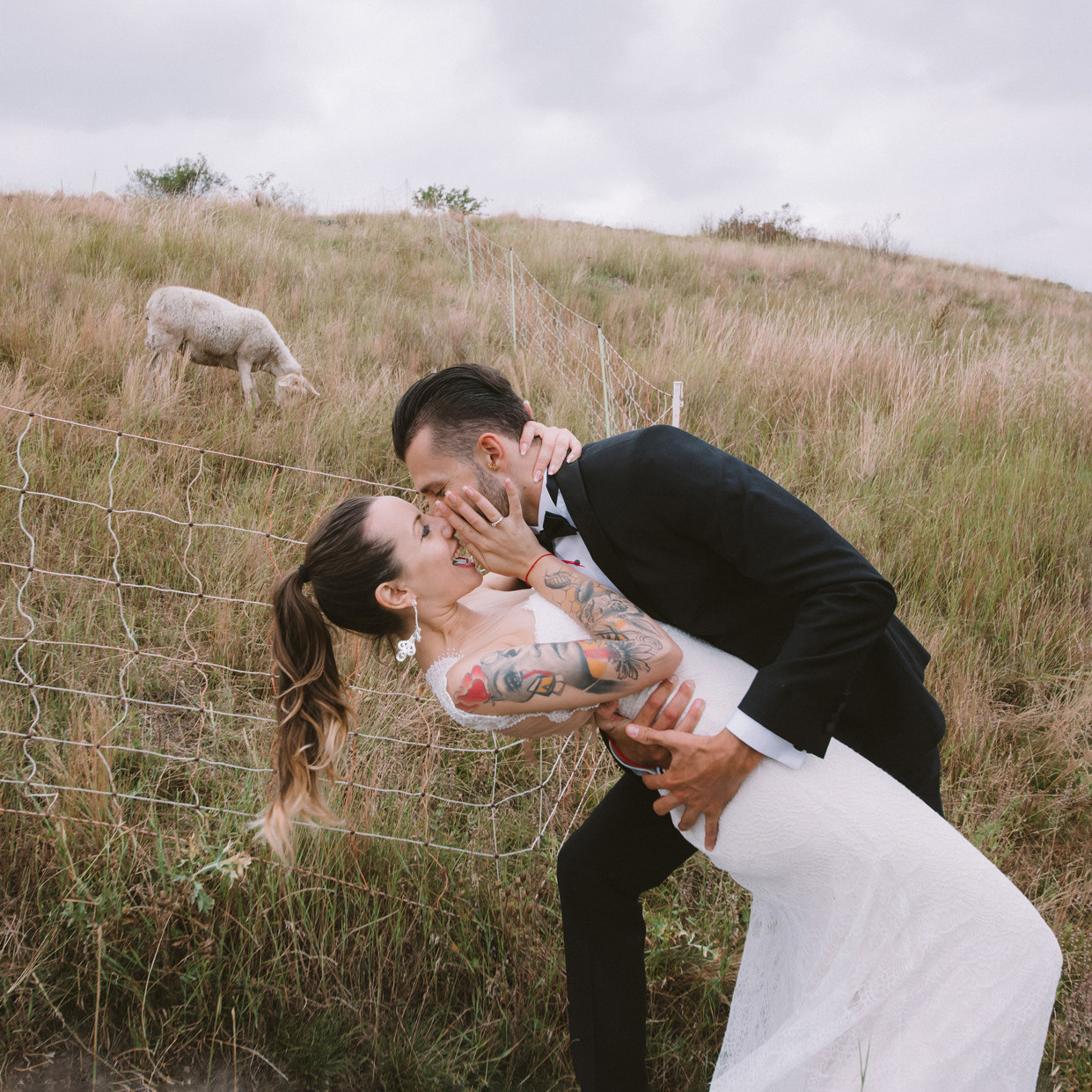 A&L elopement. Wedding and portrait photographer in Poland Vitali Frozen