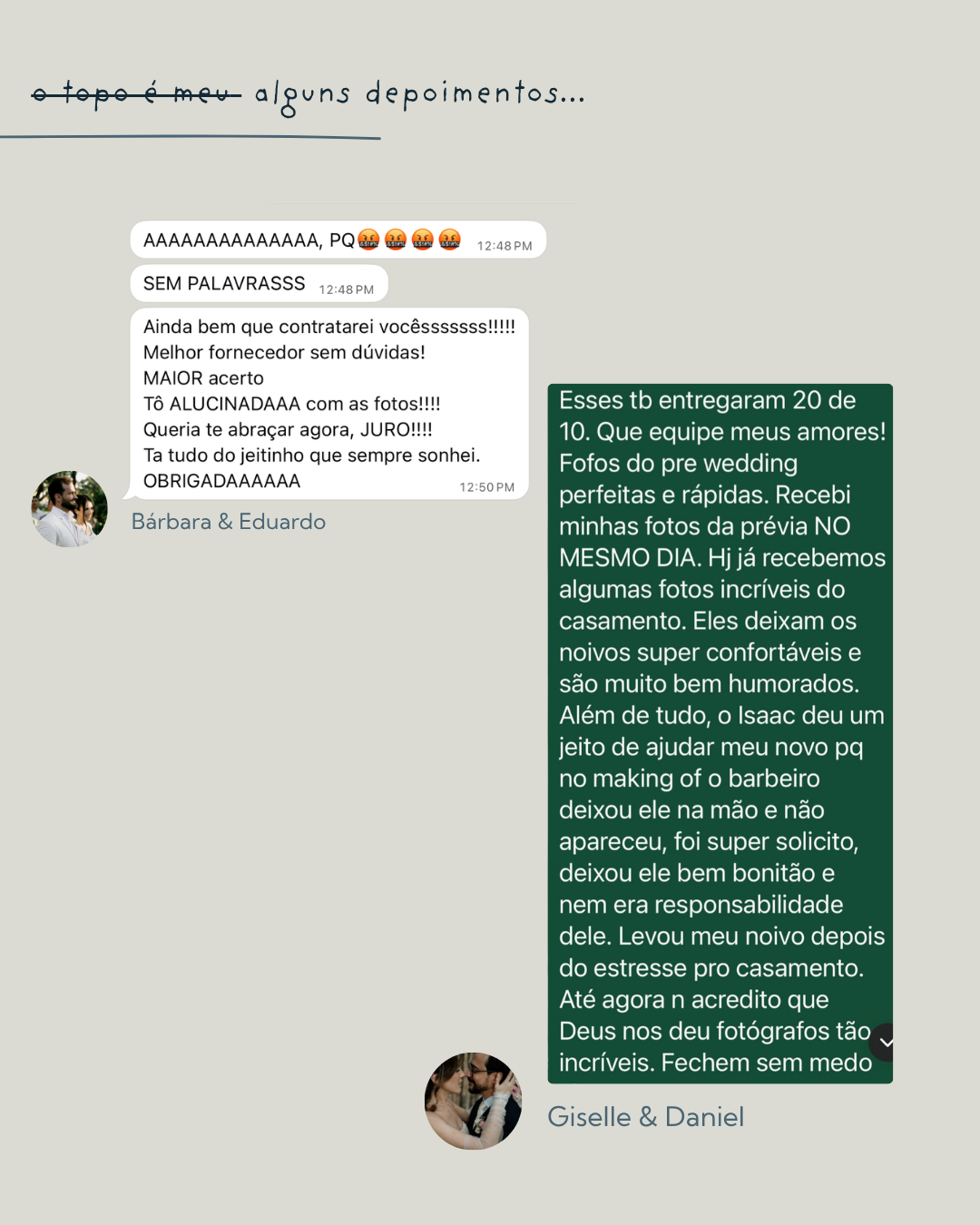 Sobre nós. Congiu Wedding
