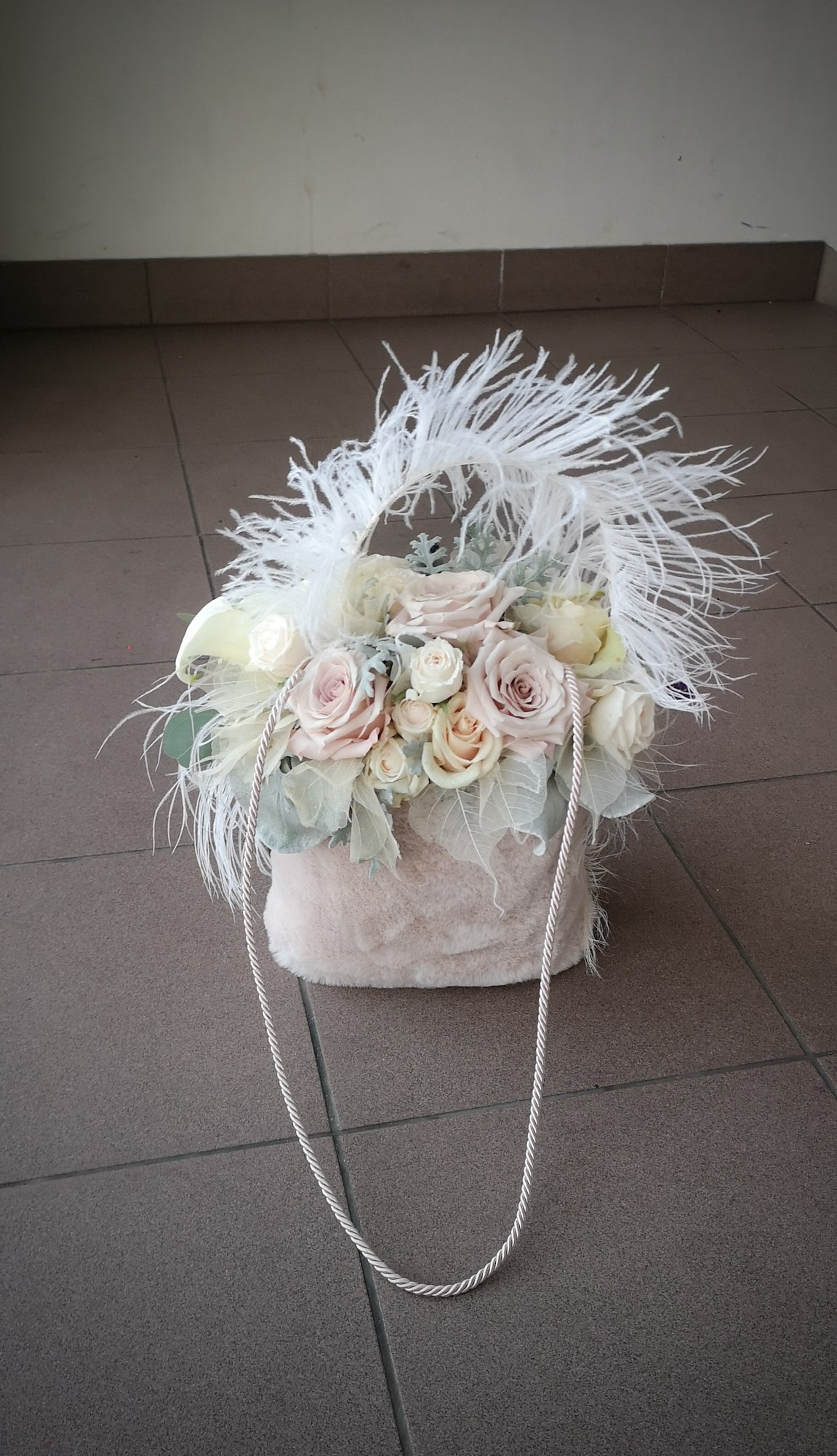 Puķu somiņas. Event design, decoration, floristry, gift, Irina Novika, Riga, Latvia