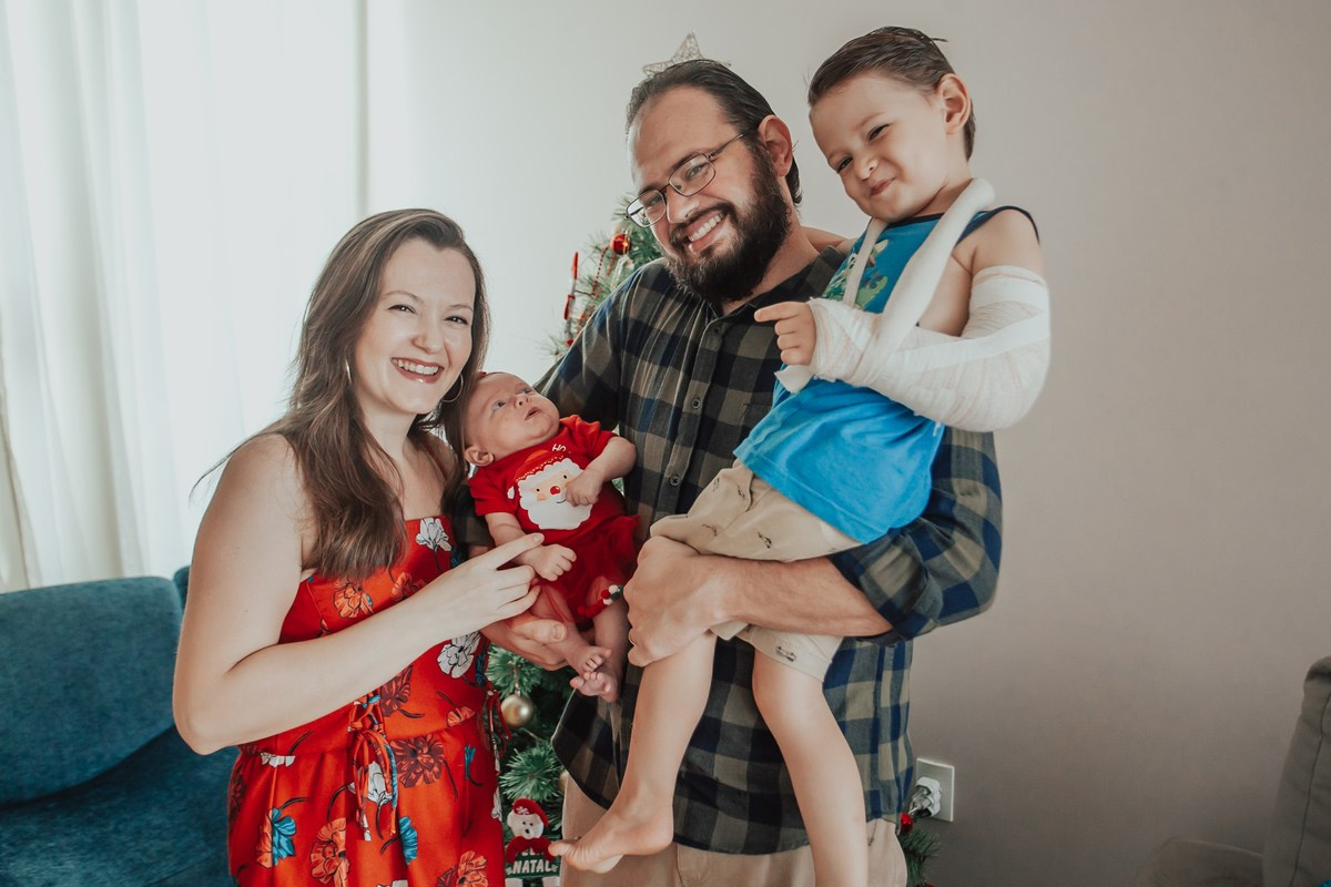 Ensaio de Natal - Família Silva Marcuz. Fotógrafa de Eventos em São Paulo e Sorocaba Kika Damasceno