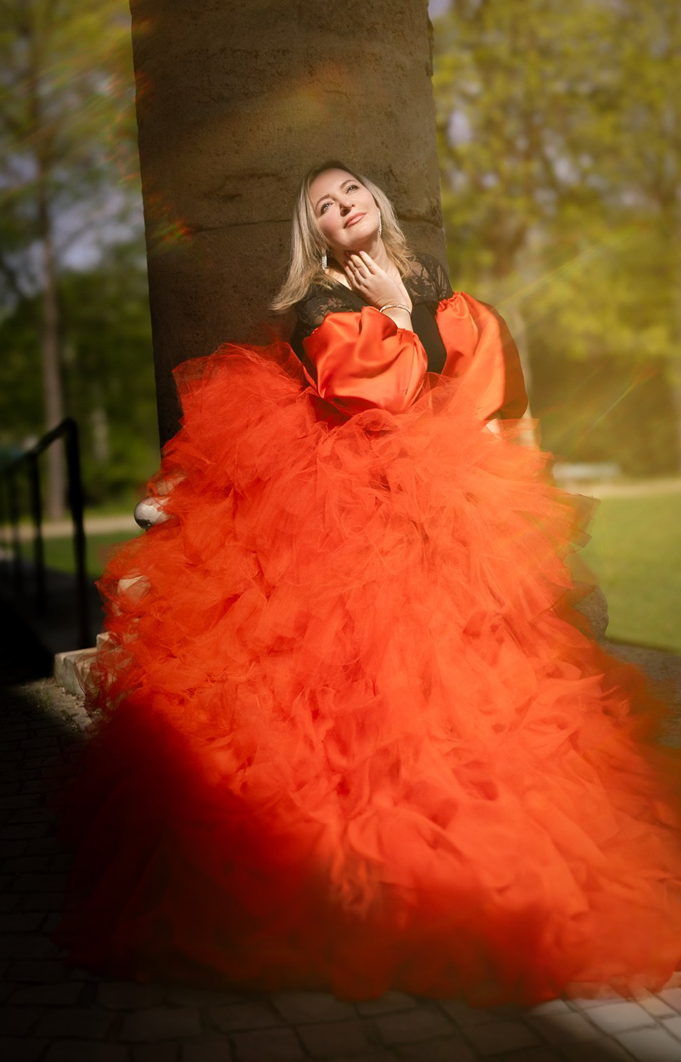 Long dresses shooting. Photographer in Munich