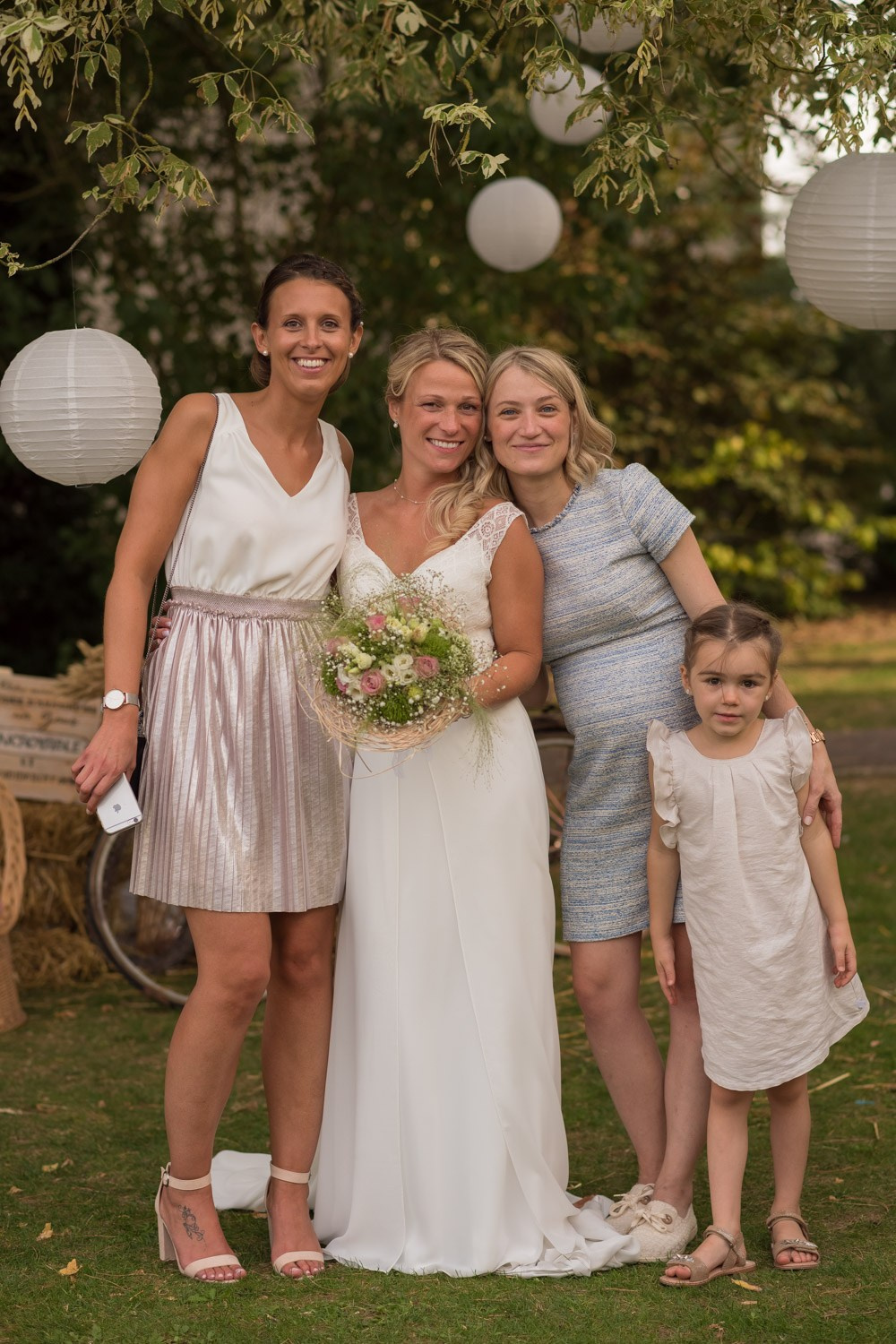 Détails du bouquet de mariage à Monte-Carlo