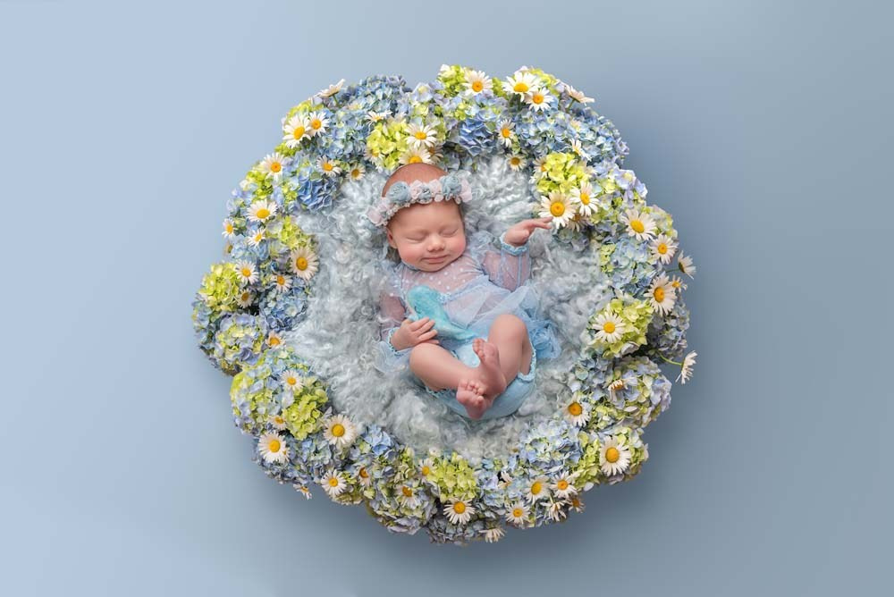 Sesja noworodkowa dla dziewczynki w Trójmieście - Natalia Lucko