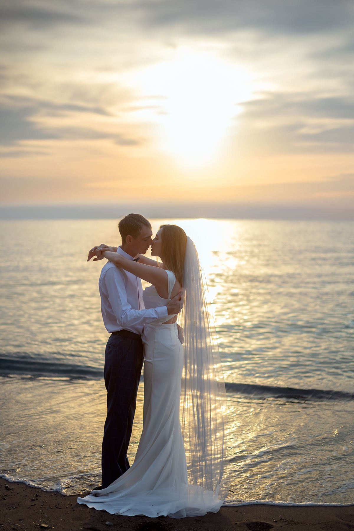 Свадебная фотосессия на рассвете в Кемере. Фотограф Анталия, Кемер, Белек, Сиде Дарья Кая