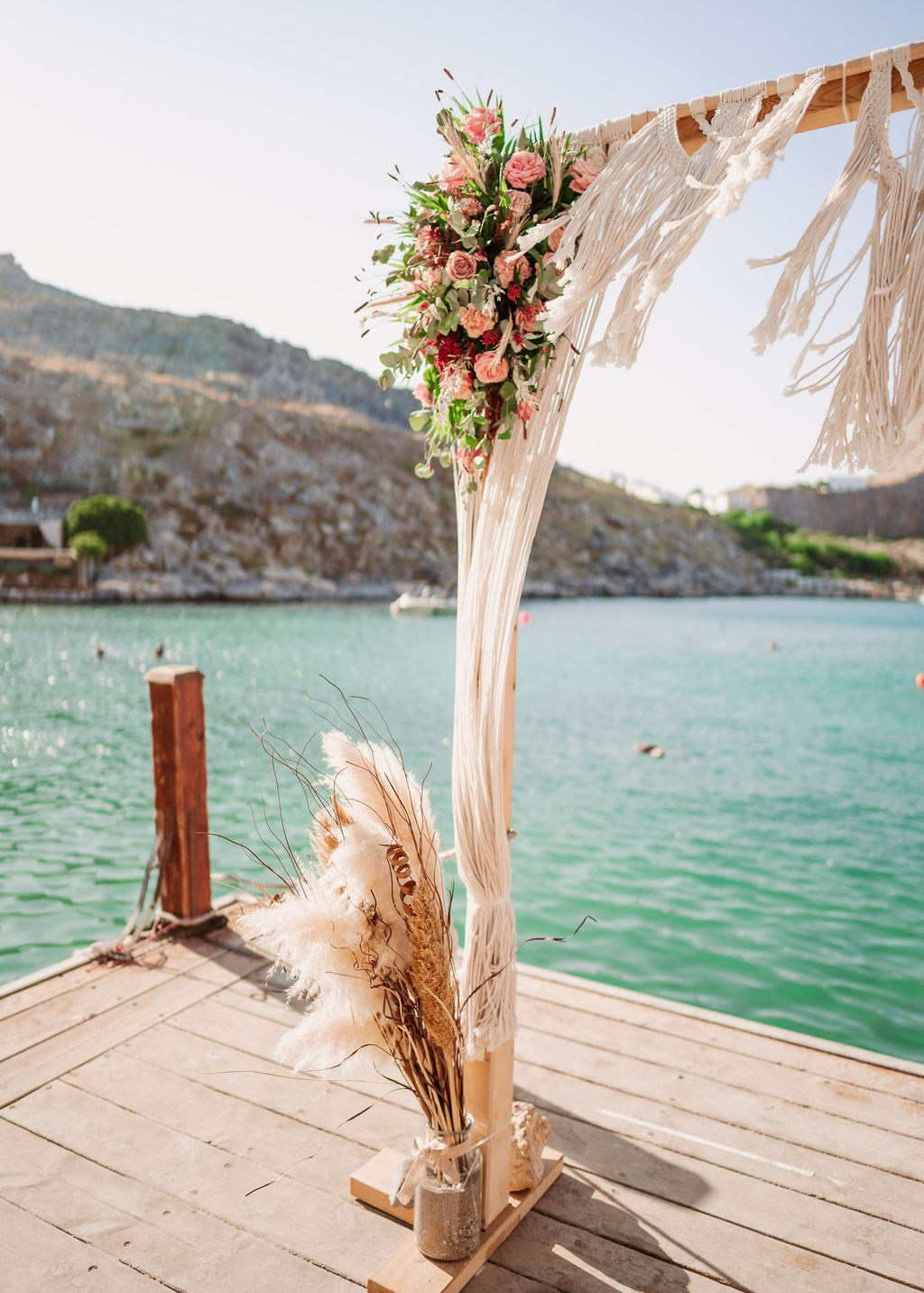 Tom und Denise 25.7.2023. Heiraten auf Rhodos | Deutschsprachige Hochzeitsplanerin Griechenland