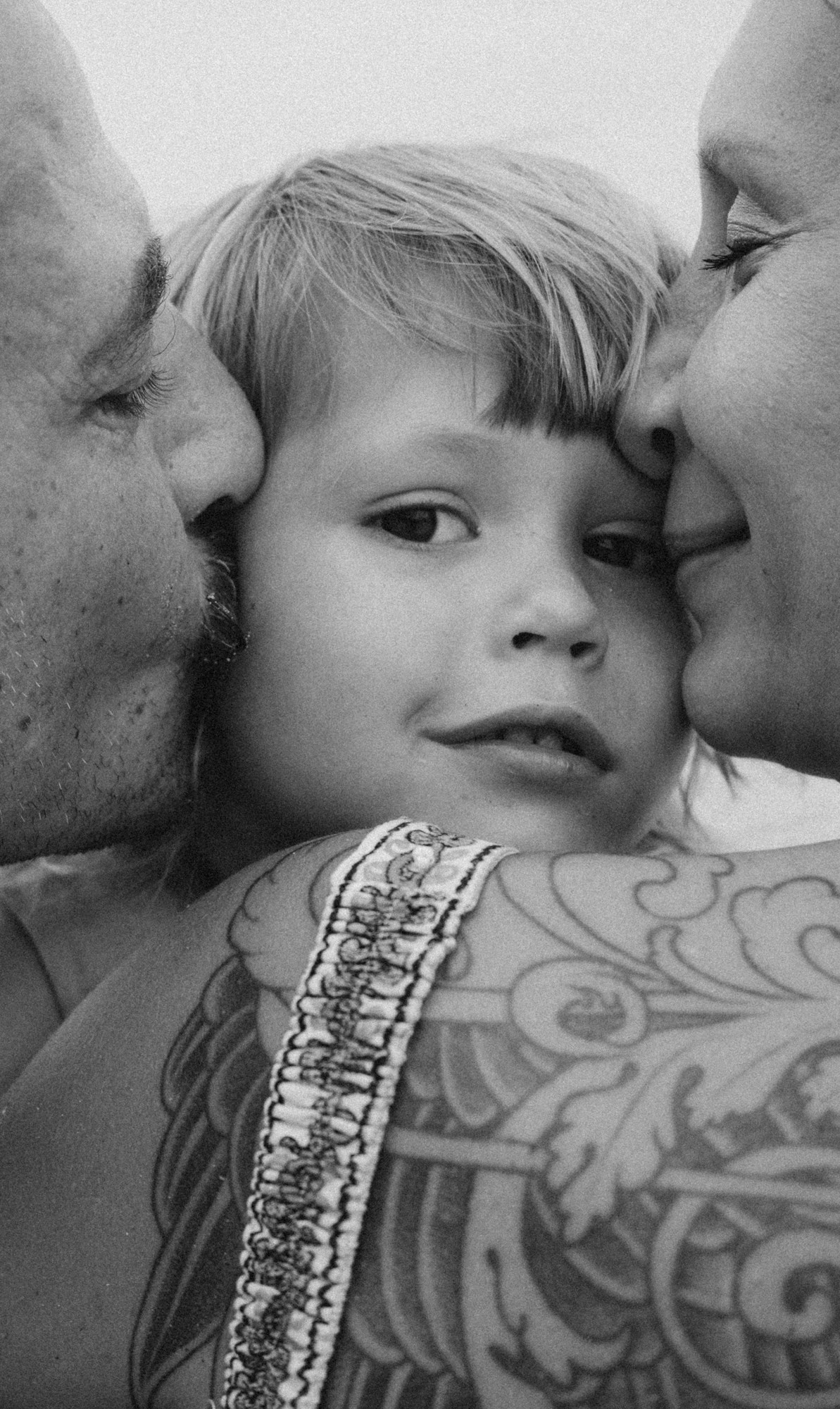 Family. Art photographer Miami