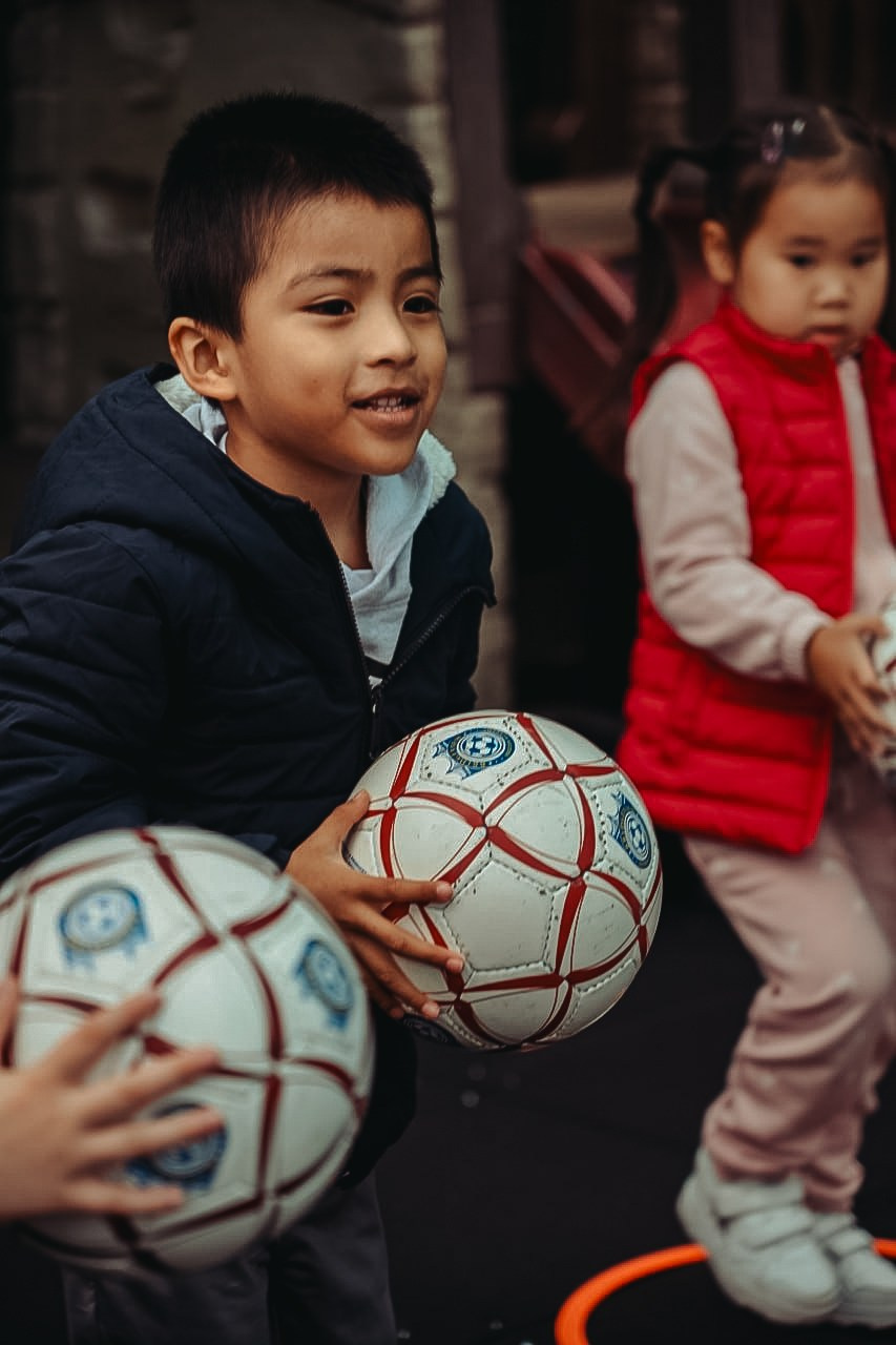 Yang soccer players. Portrait and wedding photographer in New York