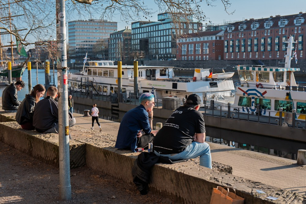 A little bit of street in Bremen #4. URBANSTREETFILES.ART