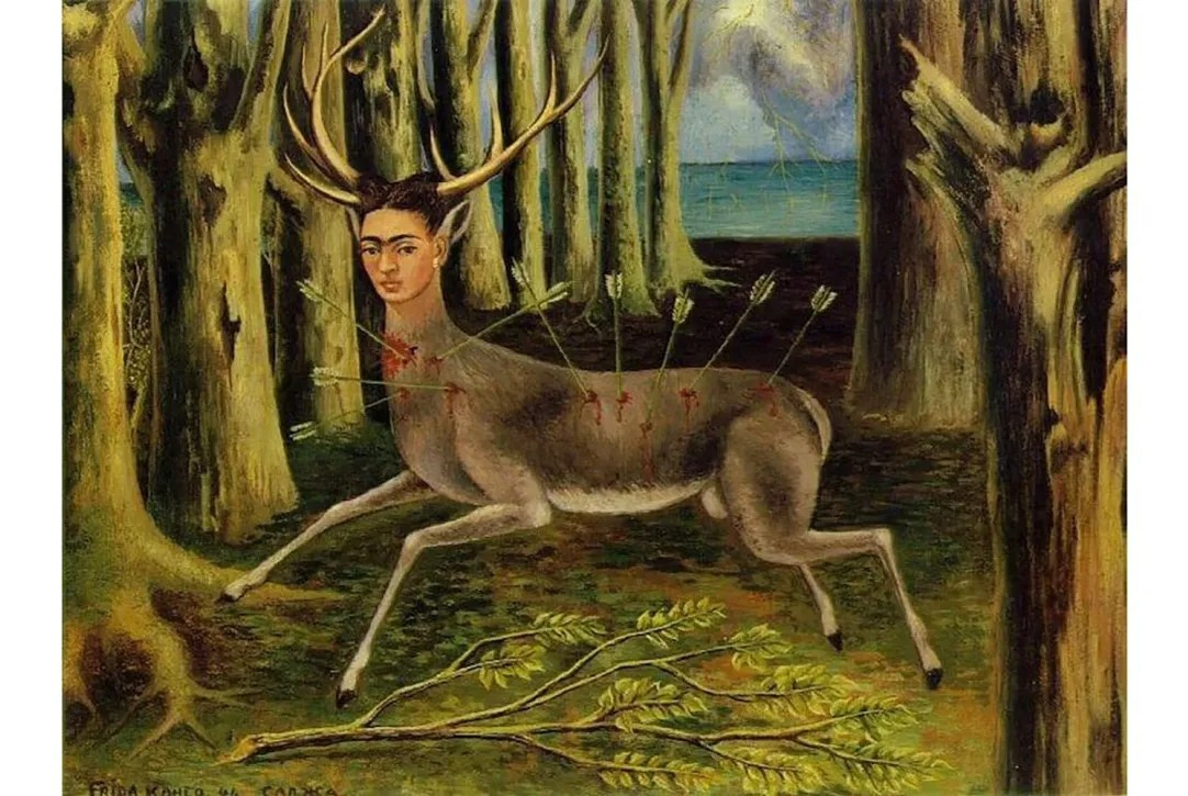 Фрида Кало (личные символы боли и идентичности). Урок по форме и композиции в школе современного искусства Лени Сморагдовой 10meetings