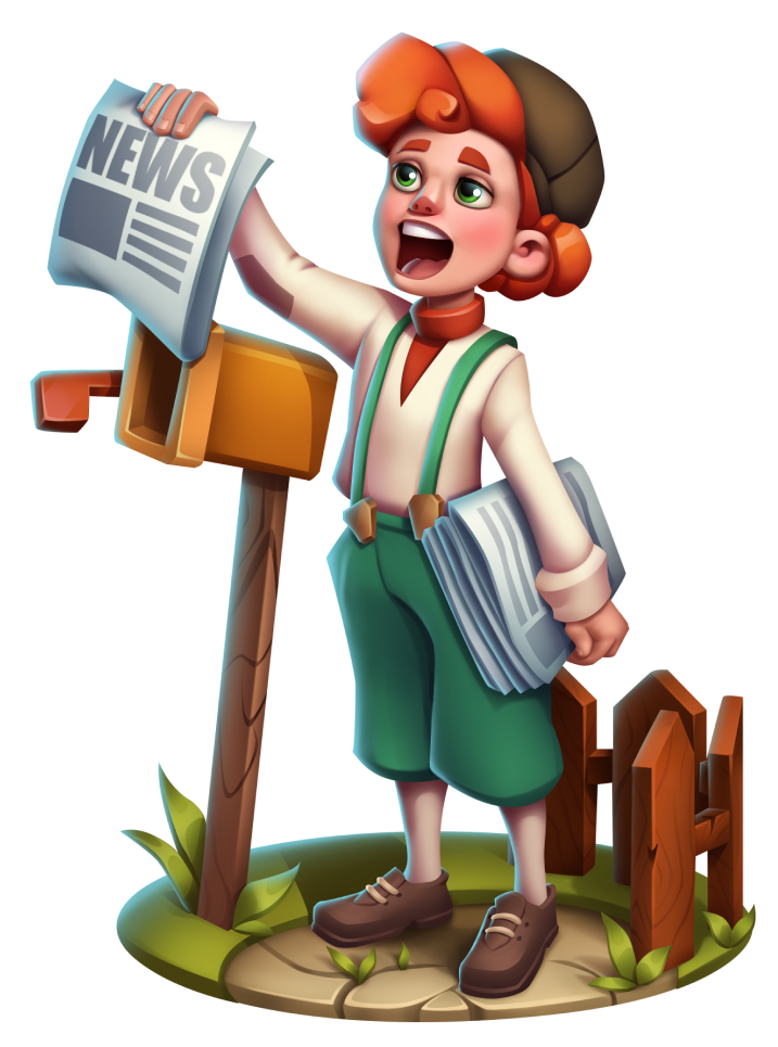 Characters. Mark Khabib Artist