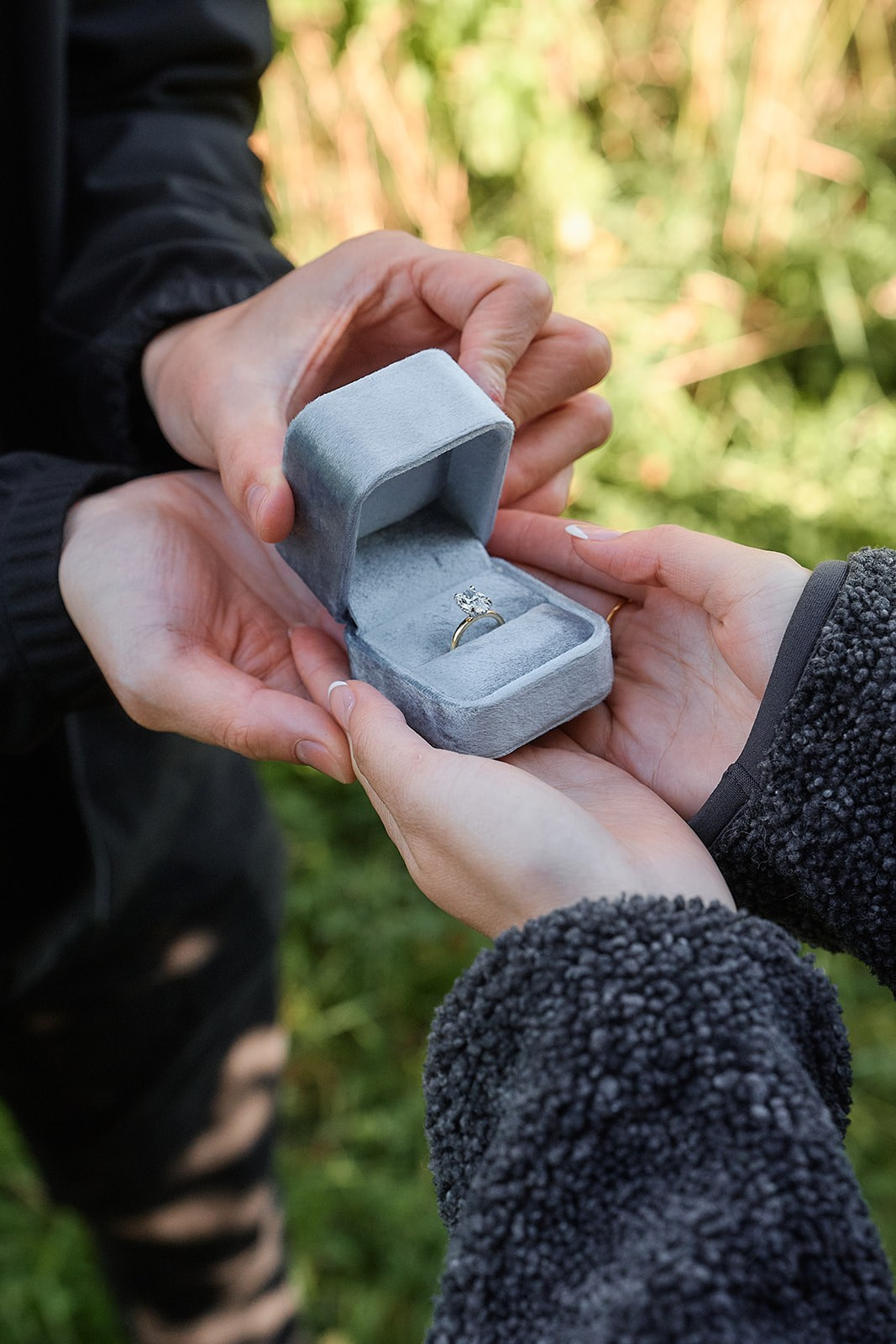 Surprise Proposal in New York. Professional Wedding and event photographer USA New York