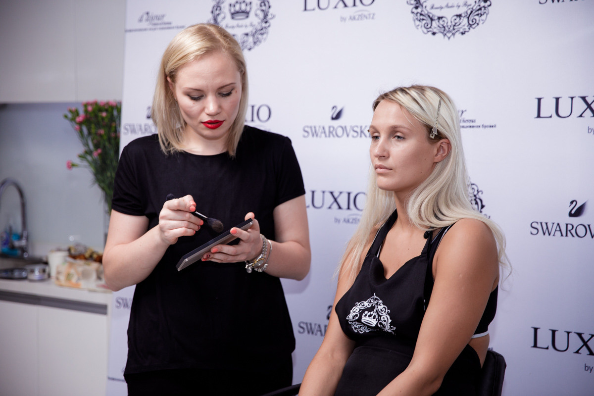 Презентация косметики INGLOT в Шанхае. Фотограф в Шанхае — Лола Пидлуская