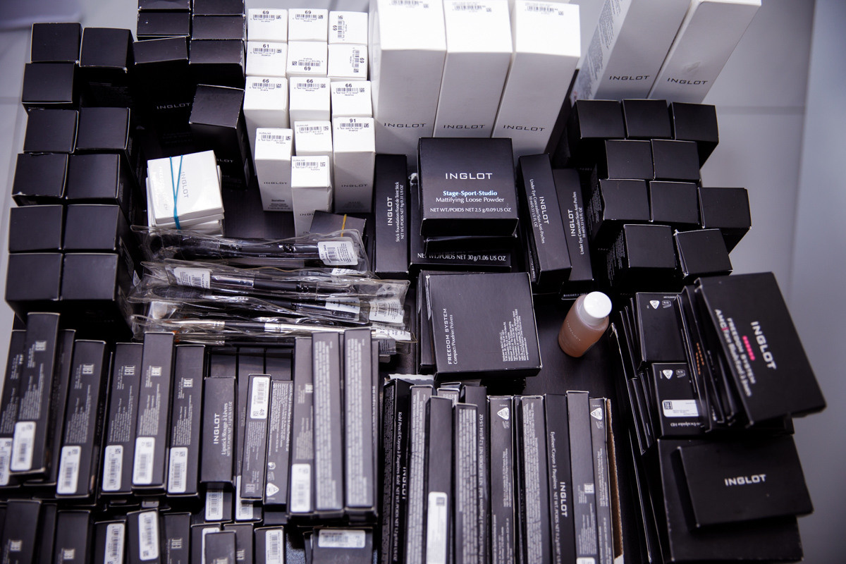 Презентация косметики INGLOT в Шанхае. Фотограф в Шанхае — Лола Пидлуская