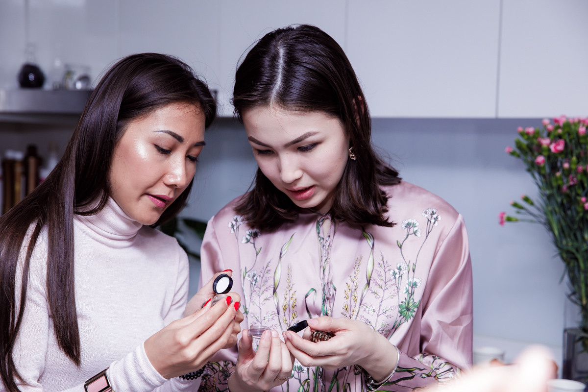 Презентация косметики INGLOT в Шанхае. Фотограф в Шанхае — Лола Пидлуская