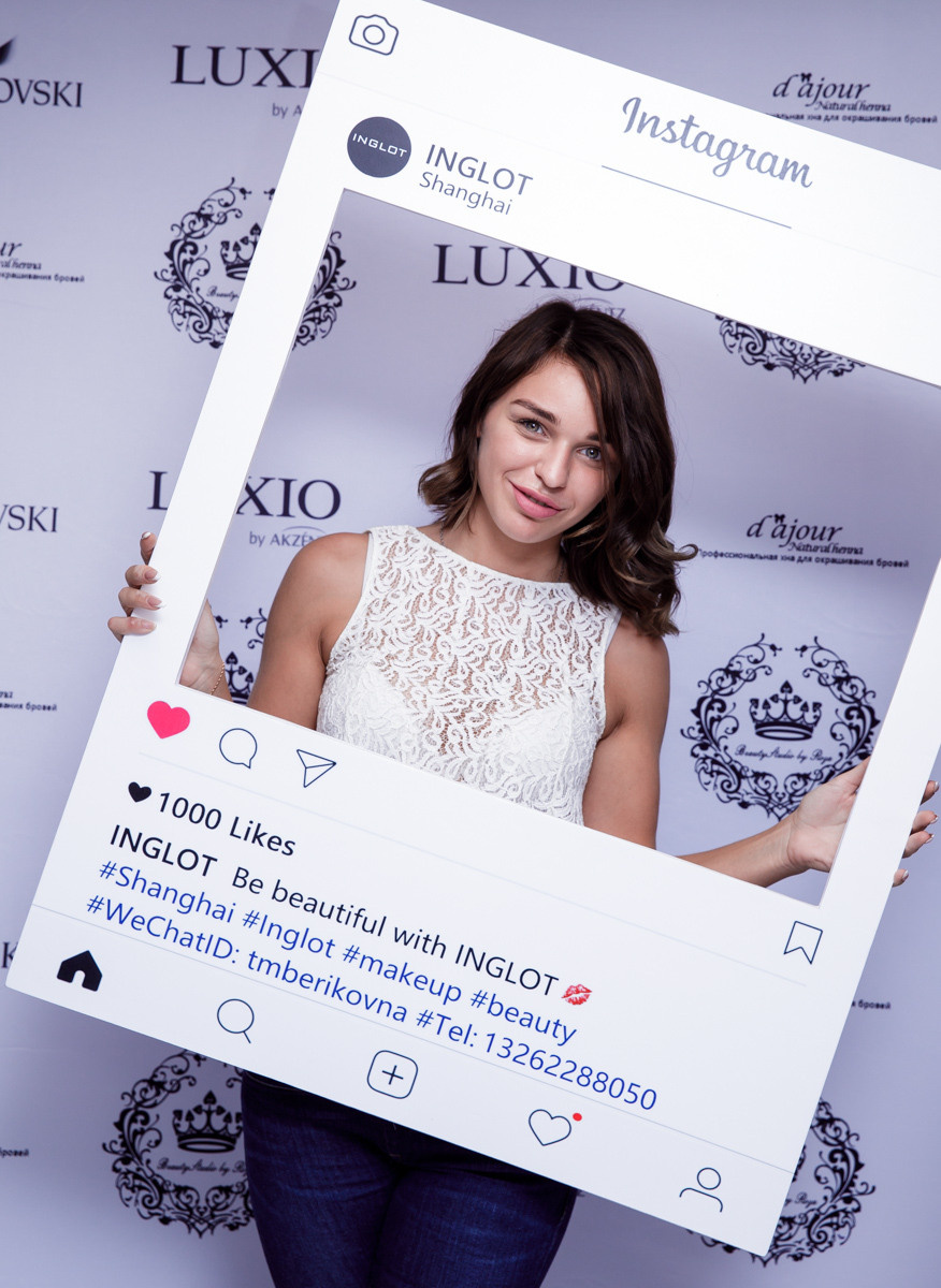 Презентация косметики INGLOT в Шанхае. Фотограф в Шанхае — Лола Пидлуская