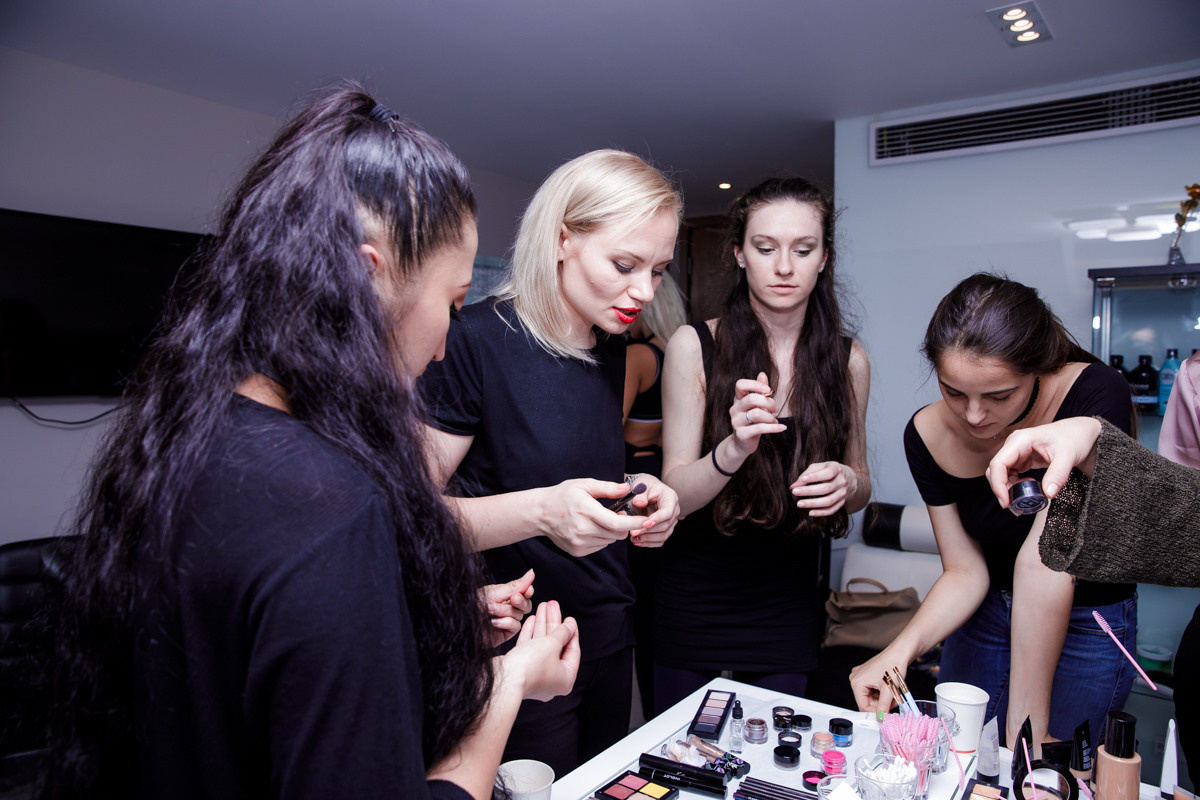 Презентация косметики INGLOT в Шанхае. Фотограф в Шанхае — Лола Пидлуская