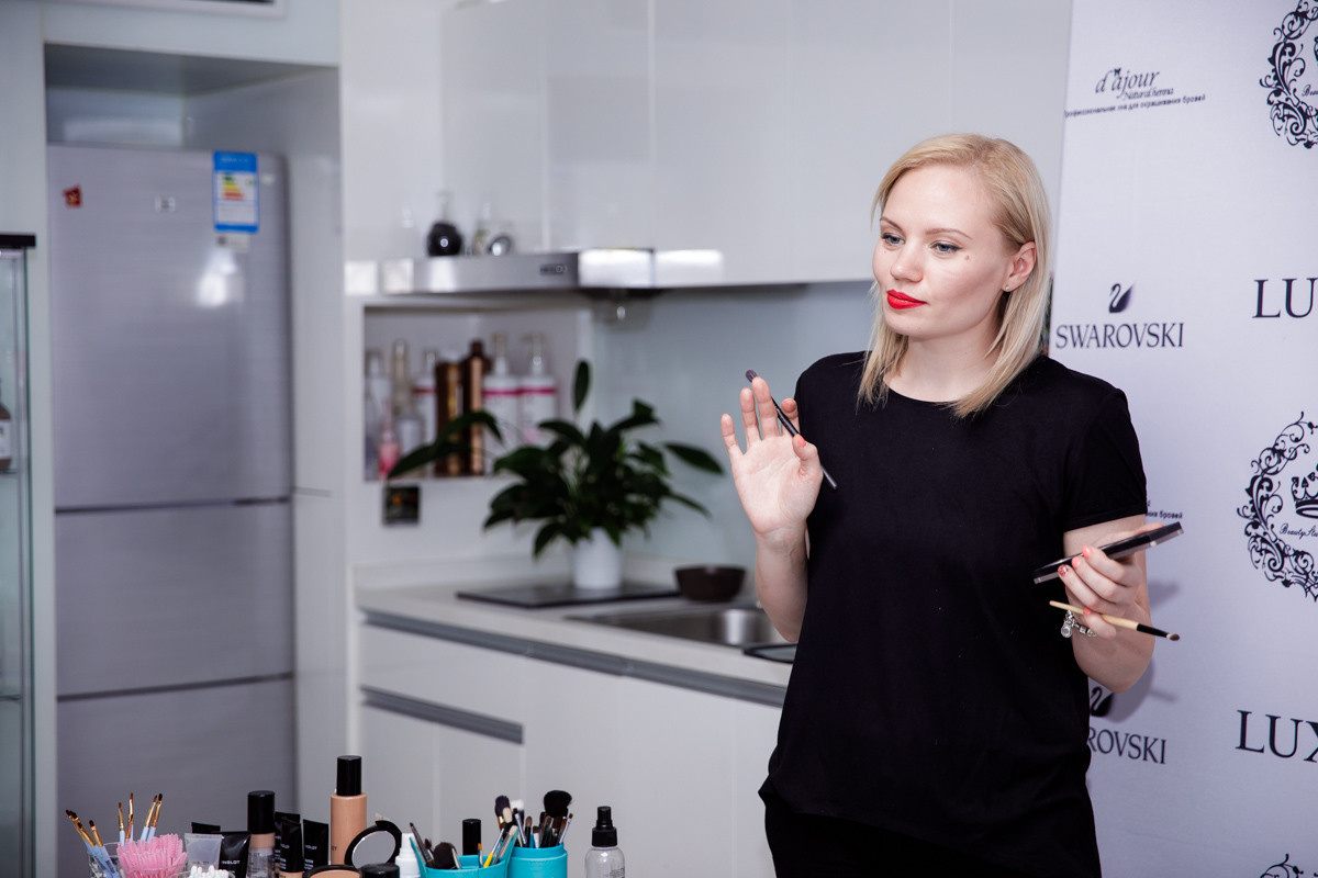 Презентация косметики INGLOT в Шанхае. Фотограф в Шанхае — Лола Пидлуская